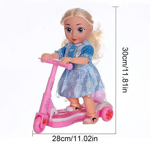 PRINCESS DOLL ELECTRIC SCOOTER TOY