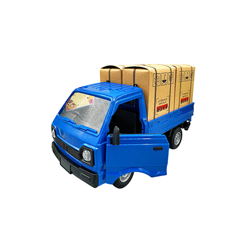 REMOTE CONTROL CARGO DELIVERY TRUCK WITH SMOKE FOR KIDS