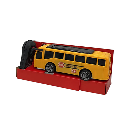 REMOTE CONTROL SCHOOL BUS WITH 3D LIGHTS FOR KIDS