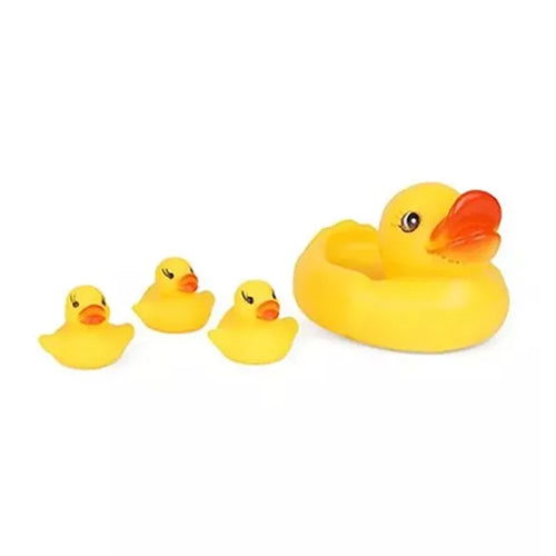 FLOATING RUBBER DUCK FAMILY TOY SET| 4PCS