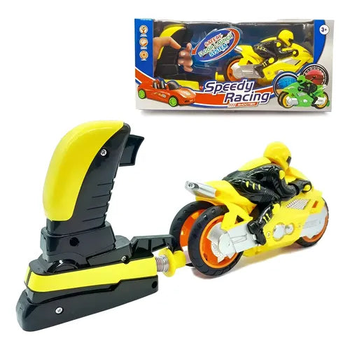 SPEEDY RACING SHOOTER HIGH SPEED MOTORCYCLE LAUNCHER TOY
