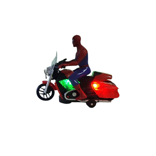 ULTIMATE SPIDER-MAN BUMP & GO MOTORCYCLE TOY