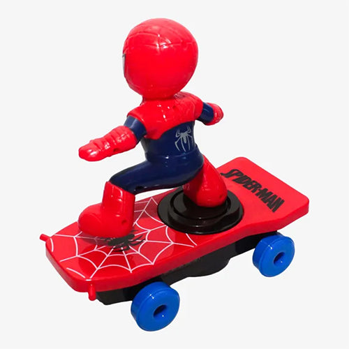 SPIDERMAN STUNT SCOOTER 360° ROTATION TOY