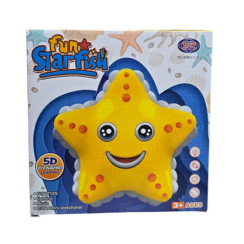 FUN STARFISH BATTERY OPERATED MUSICAL TOY FOR KIDS