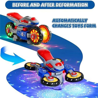 STUNT MOTORBIKE 360° ROTATING WITH MUSICAL LIGHTNING TOY FOR KIDS
