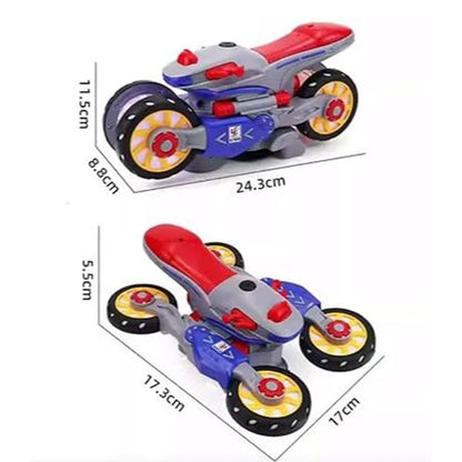 STUNT MOTORBIKE 360° ROTATING WITH MUSICAL LIGHTNING TOY FOR KIDS