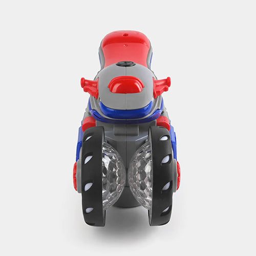 STUNT MOTORBIKE 360° ROTATING WITH MUSICAL LIGHTNING TOY FOR KIDS