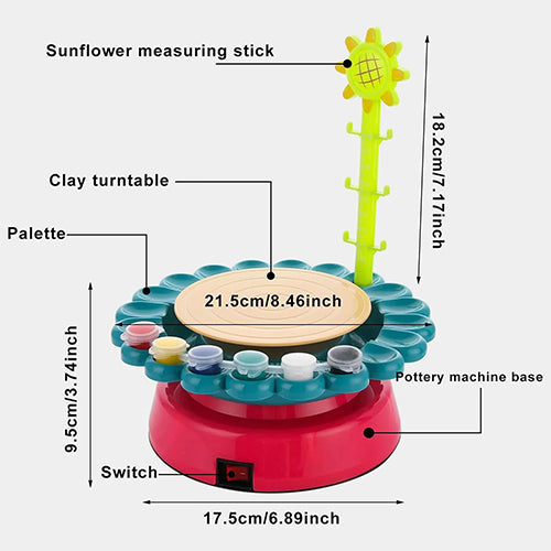 SUNFLOWER POTTERY MACHINE