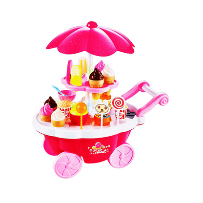 SWEET CART ICE-CREAM PLAYSET FOR KIDS - 39PCS