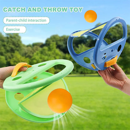 TOSS & CATCH THROW HANDBALL GAME SET FOR KIDS - 2PCS