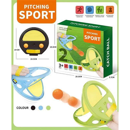 TOSS & CATCH THROW HANDBALL GAME SET FOR KIDS - 2PCS