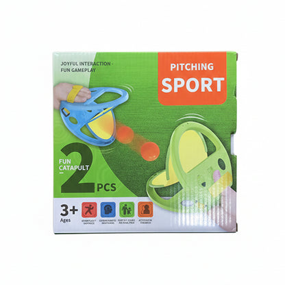 TOSS & CATCH THROW HANDBALL GAME SET FOR KIDS - 2PCS