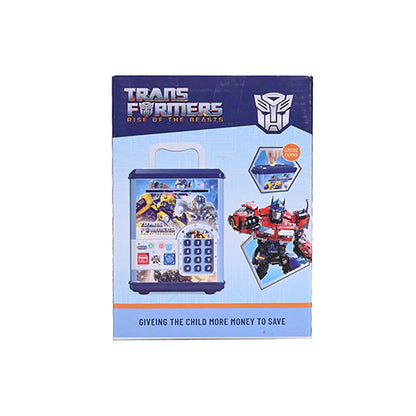 TRANSFORMERS ELECTRIC MONEY SAFE BANK FOR KIDS