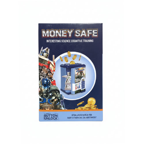 TRANSFORMERS ELECTRIC MONEY SAFE BANK FOR KIDS