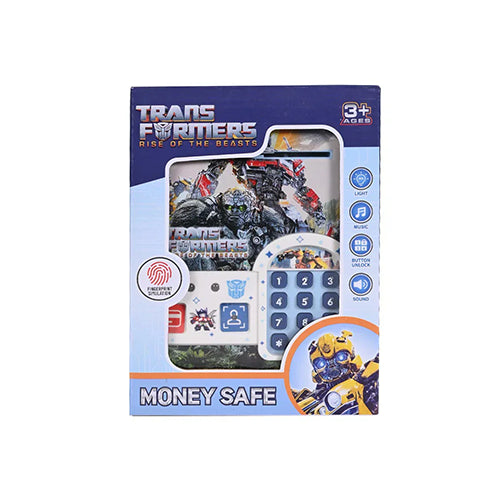 TRANSFORMERS ELECTRIC MONEY SAFE BANK FOR KIDS