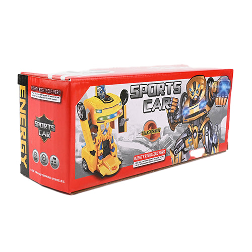 TRANSFORMING SPORTS CAR ROBOT