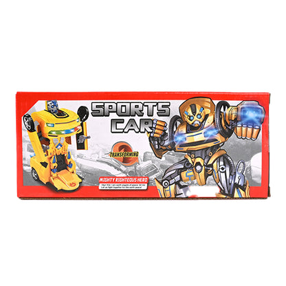 TRANSFORMING SPORTS CAR ROBOT