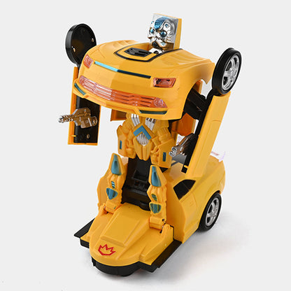 TRANSFORMING SPORTS CAR ROBOT