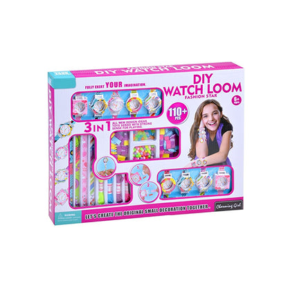 WATCH LOOM 3 IN 1 FOR KIDS - 110PCS