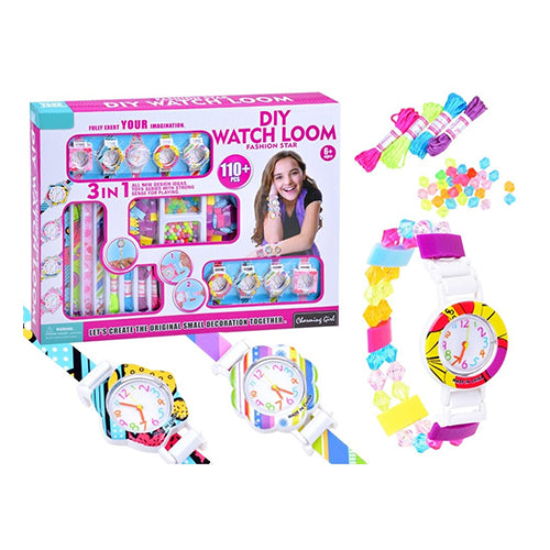 WATCH LOOM 3 IN 1 FOR KIDS - 110PCS