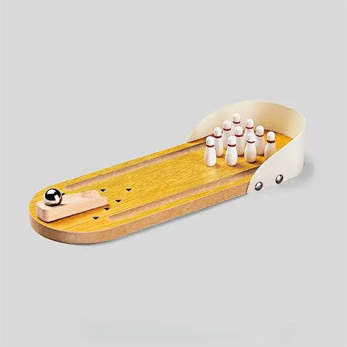 WOODEN BOWLING GAME FOR KIDS