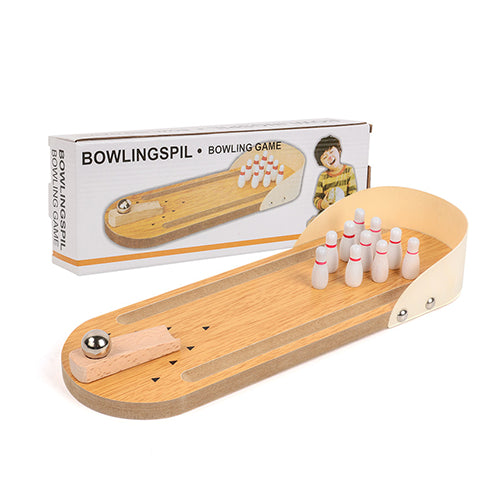 WOODEN BOWLING GAME FOR KIDS