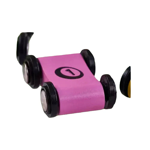 WOODEN RAIL CAR RACE TRACK SET FOR KIDS